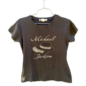 VTG Michael Jackson rhinestone T-Shirt